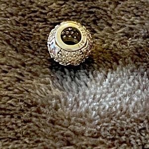 Pandora cz silver star charm